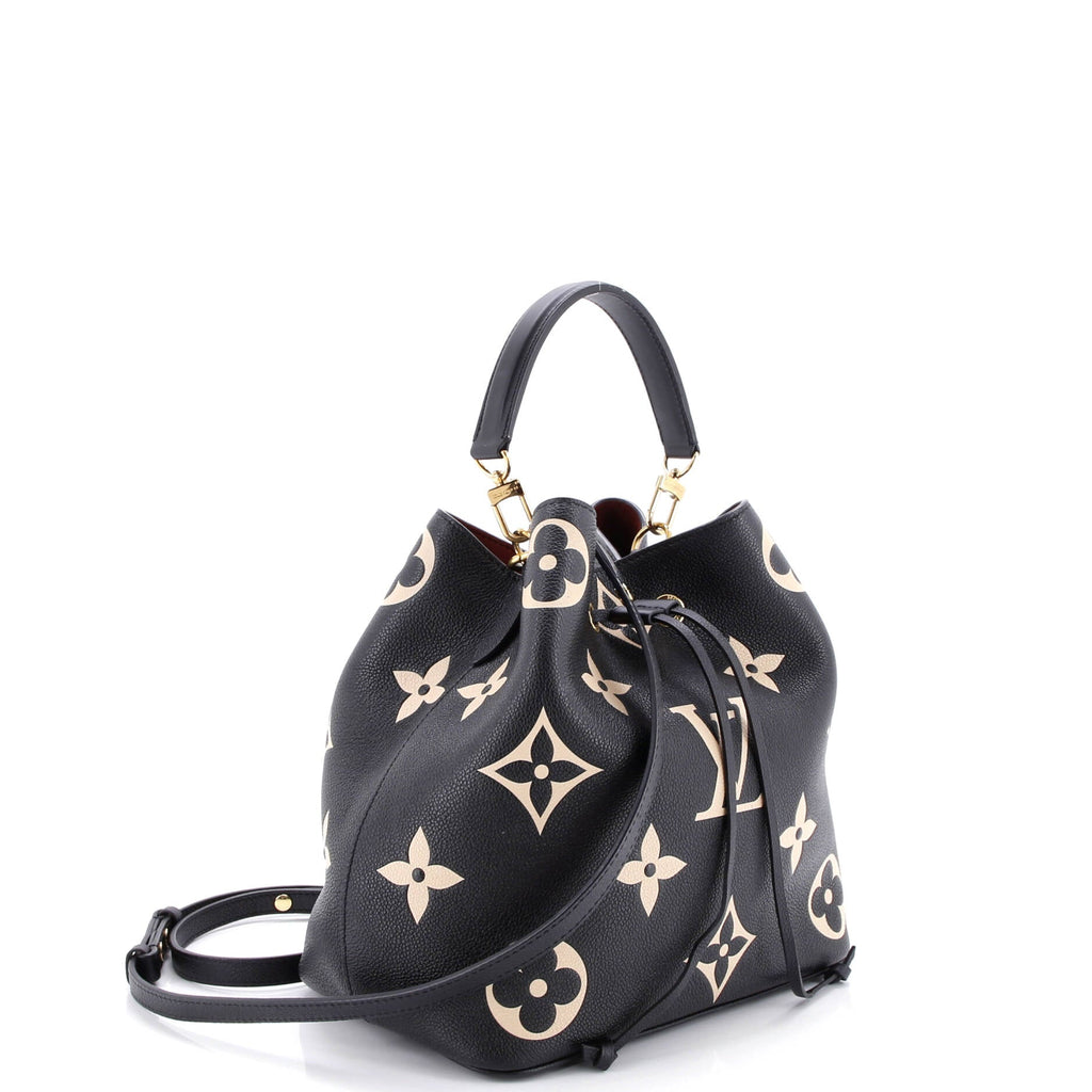 NeoNoe Handbag Bicolor Monogram Empreinte Giant MM