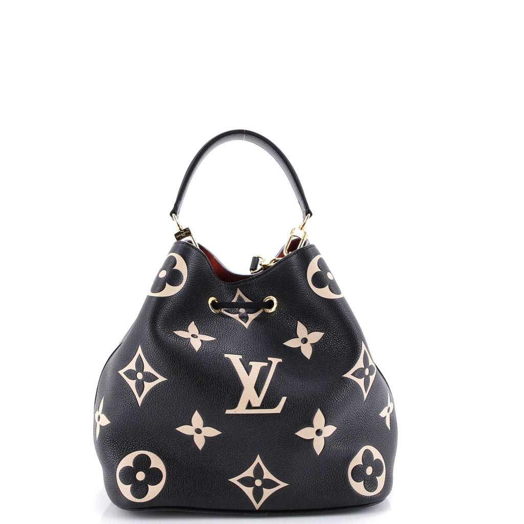 NeoNoe Handbag Bicolor Monogram Empreinte Giant MM