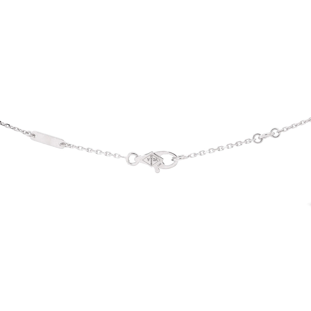 Frivole Pendant Necklace 18K White Gold and Diamond Mini