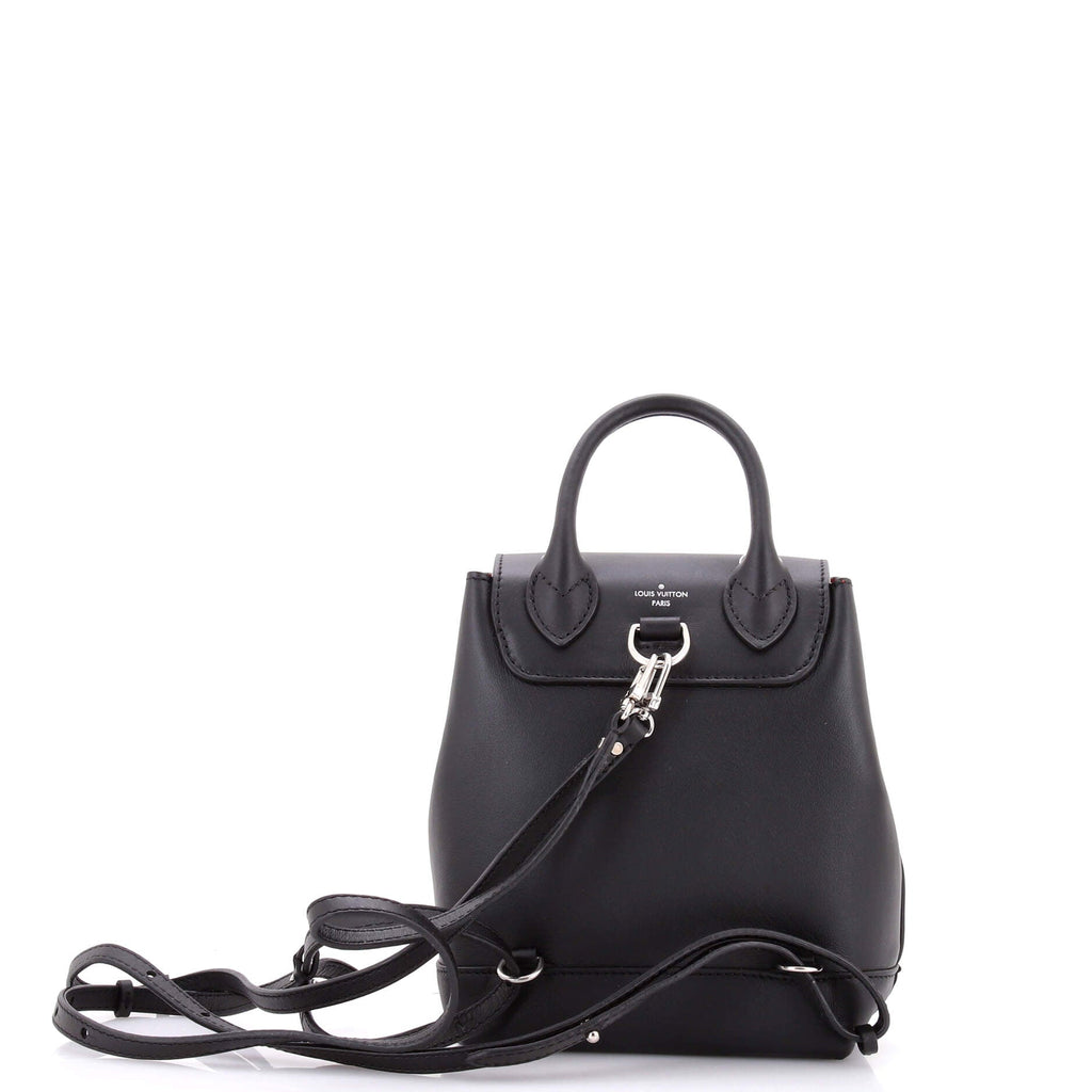 Lockme Backpack Limited Edition Pin Embellished Leather Mini