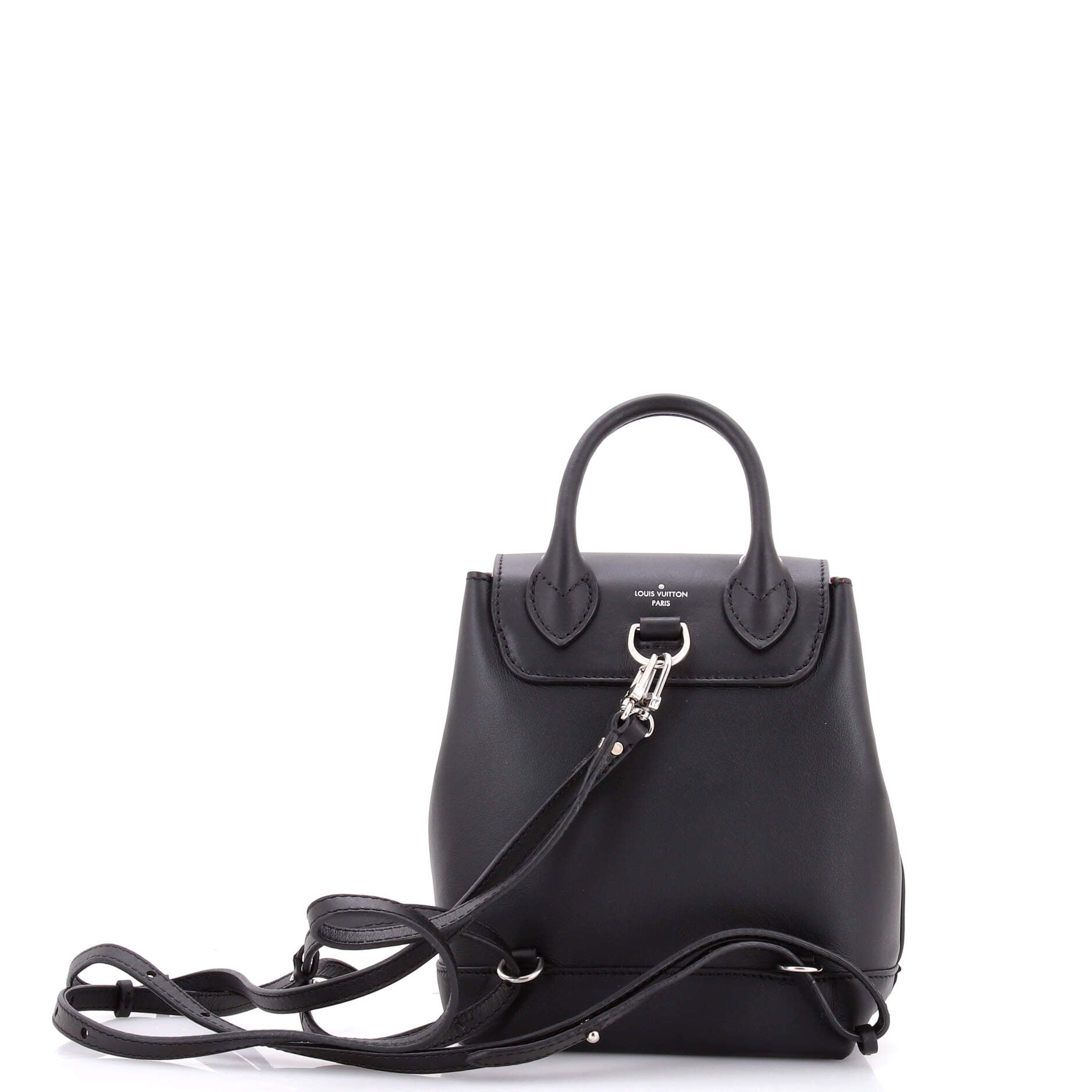 Lockme Backpack Limited Edition Pin Embellished Leather Mini