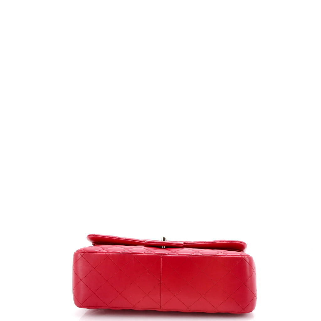 Classic Double Flap Bag Quilted Lambskin Jumbo