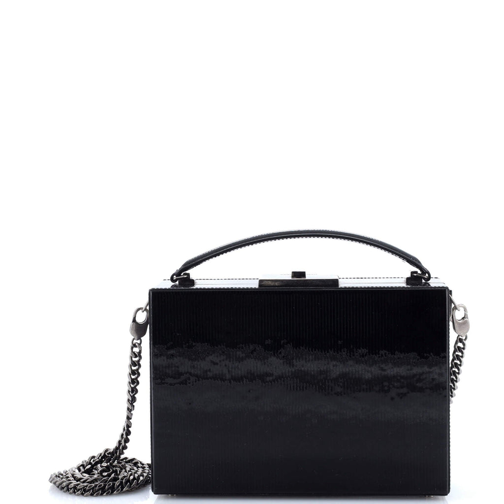 Nan Box Bag Textured Patent