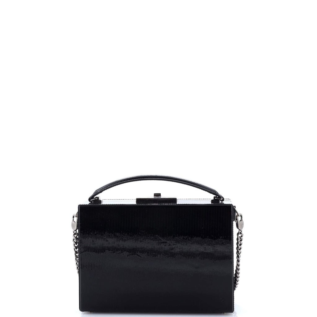 Nan Box Bag Textured Patent