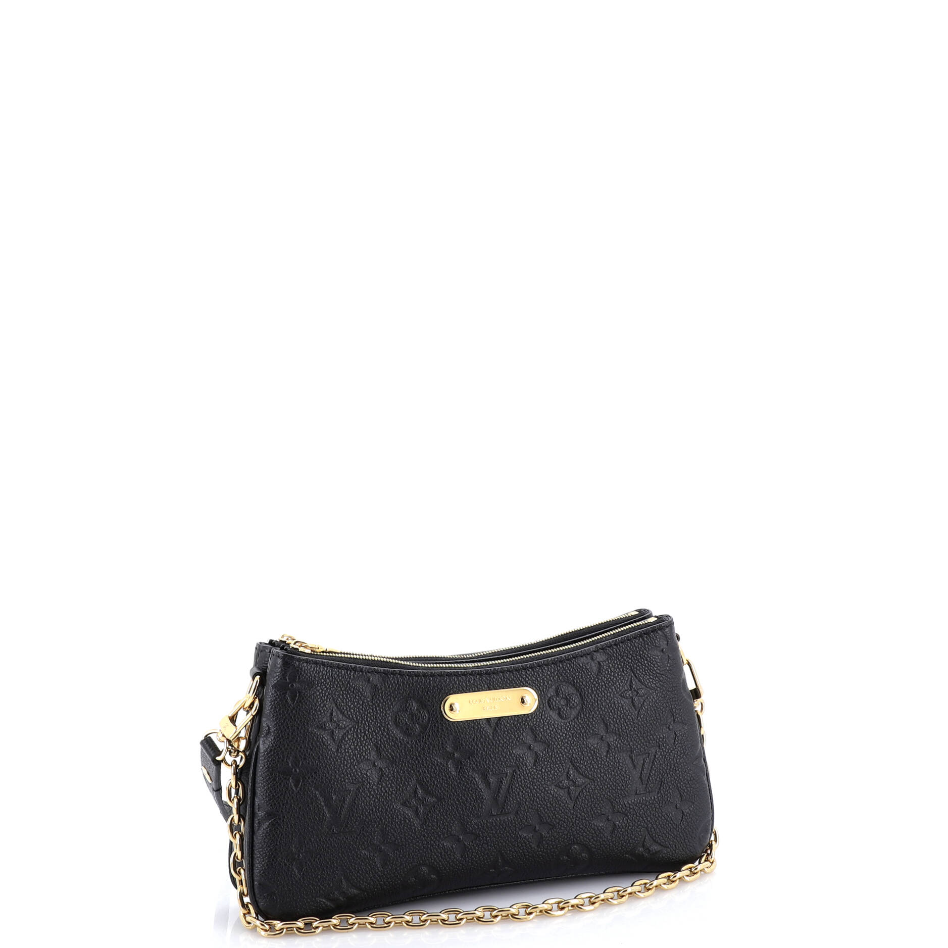 Liv Pochette Monogram Embossed Leather