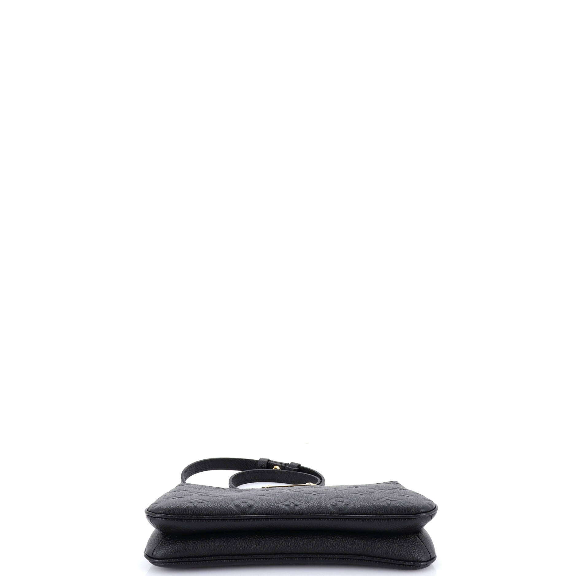 Liv Pochette Monogram Embossed Leather