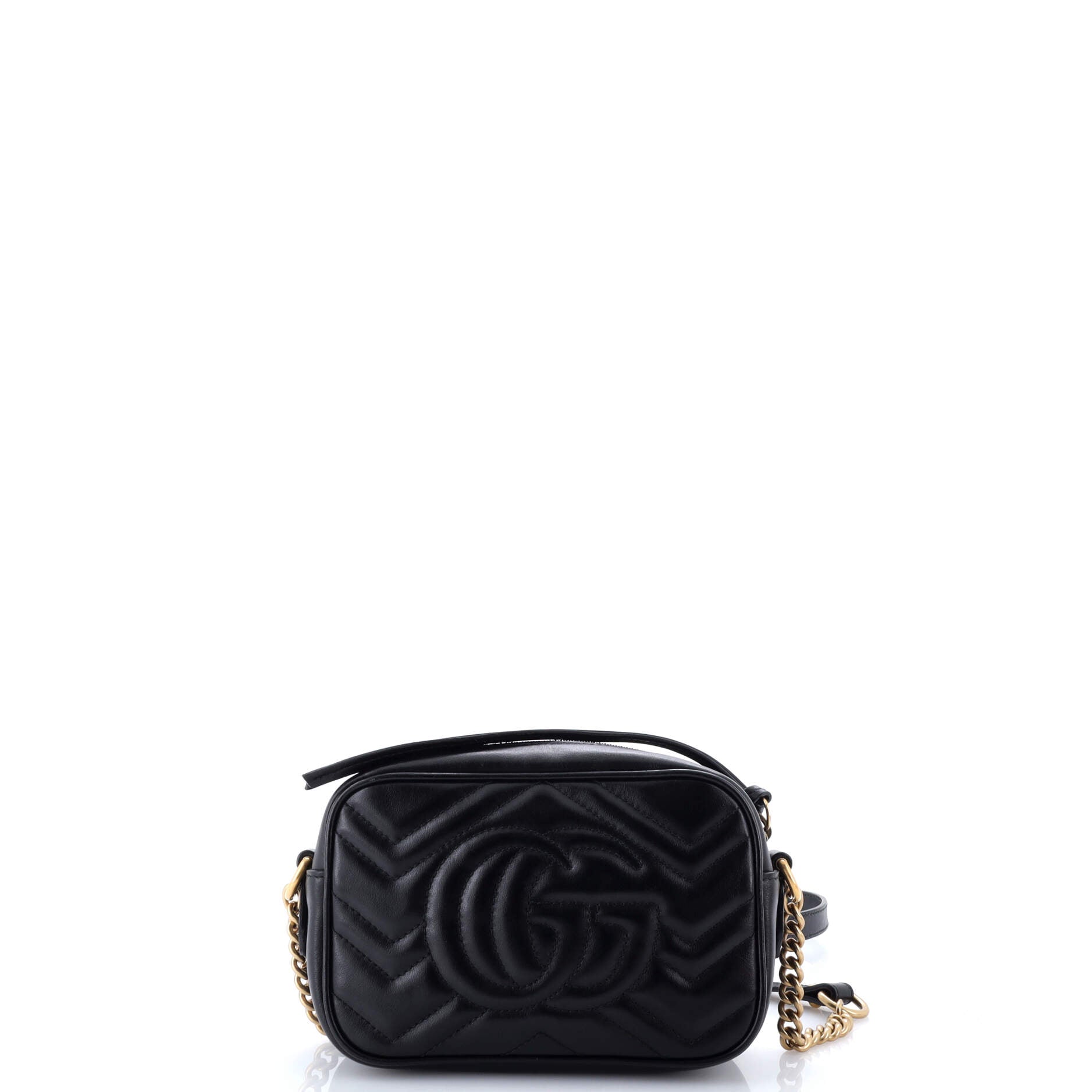 GG Marmont Shoulder Bag Diagonal Quilted Leather Mini