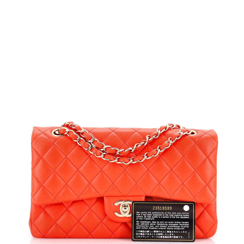 Classic Double Flap Bag Quilted Lambskin Medium