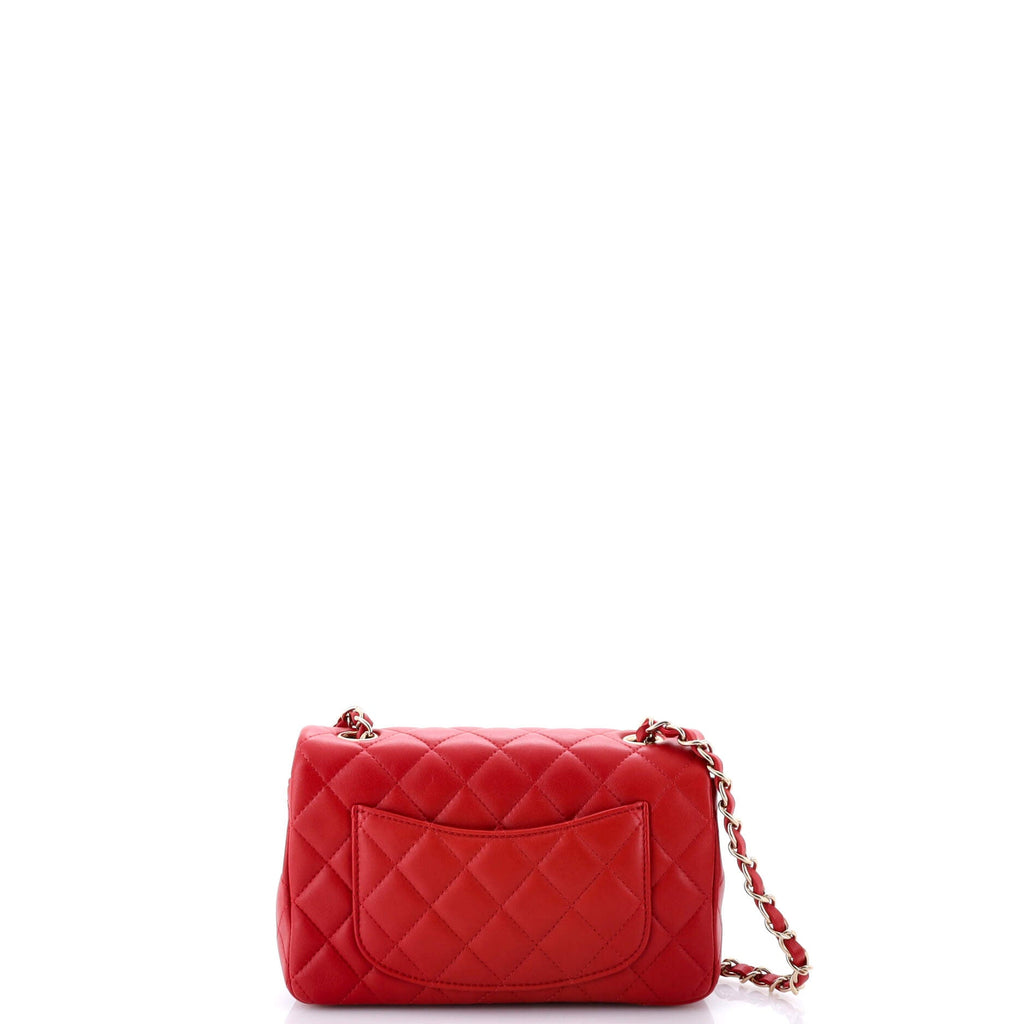 Classic Single Flap Bag Quilted Lambskin Mini
