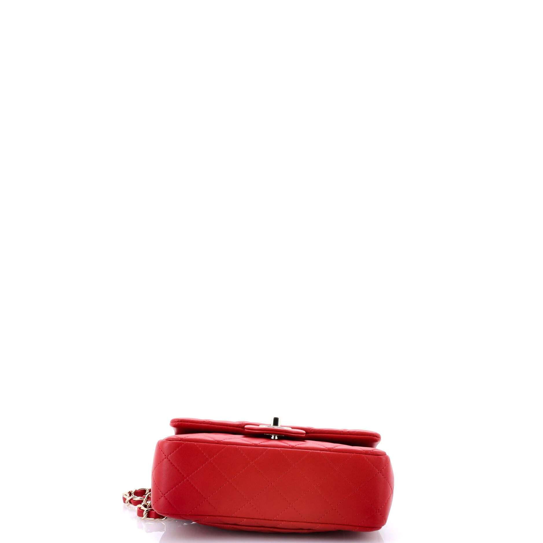 Classic Single Flap Bag Quilted Lambskin Mini