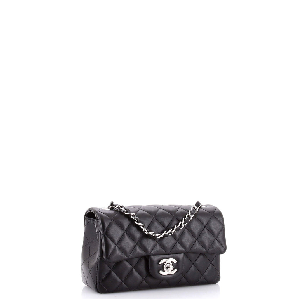 Classic Single Flap Bag Quilted Lambskin Mini