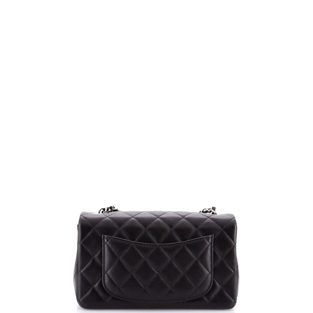 Classic Single Flap Bag Quilted Lambskin Mini