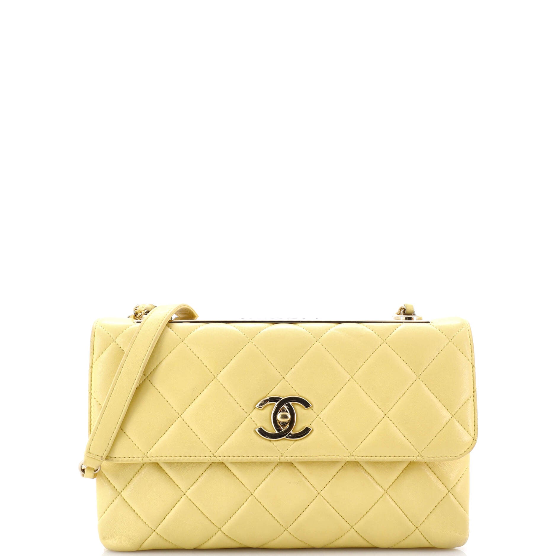 Trendy CC Flap Bag Quilted Lambskin Medium