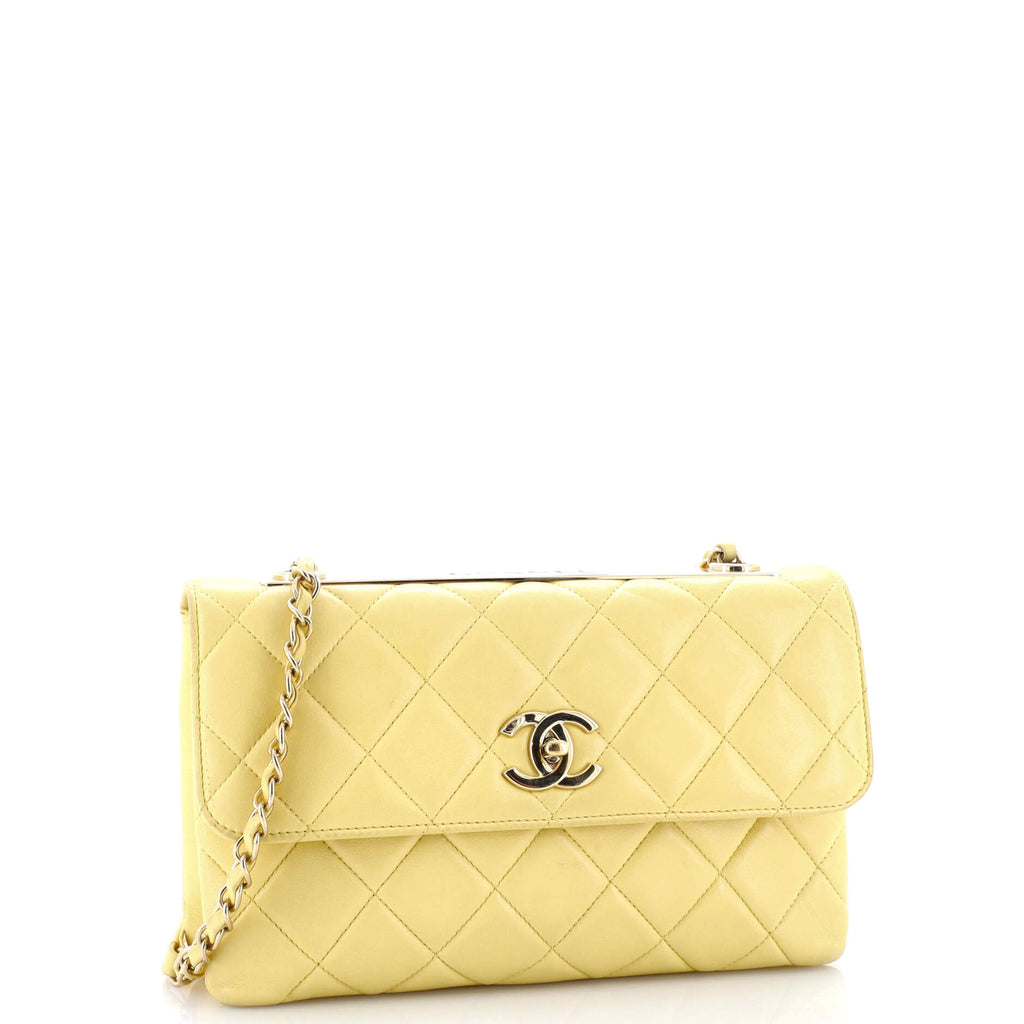 Trendy CC Flap Bag Quilted Lambskin Medium
