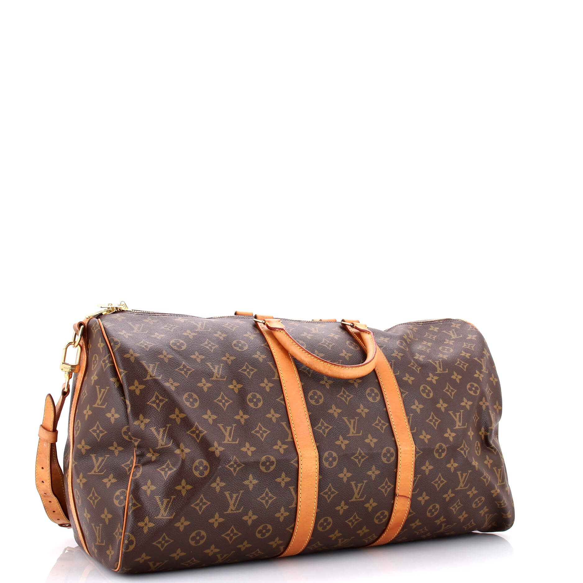 Keepall Bandouliere Bag Monogram Canvas 55
