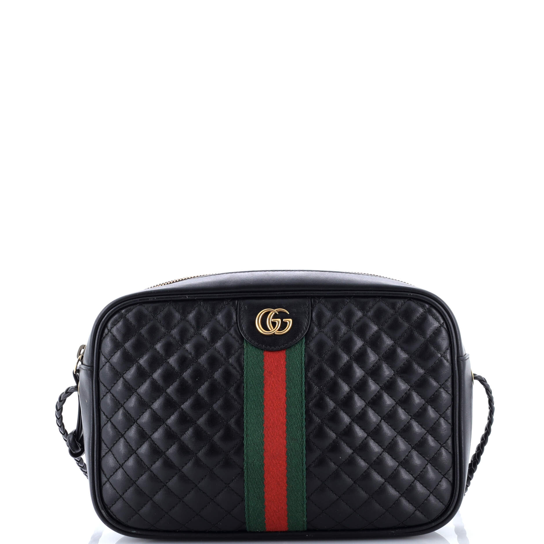 Trapuntata Camera Bag Quilted Leather Small