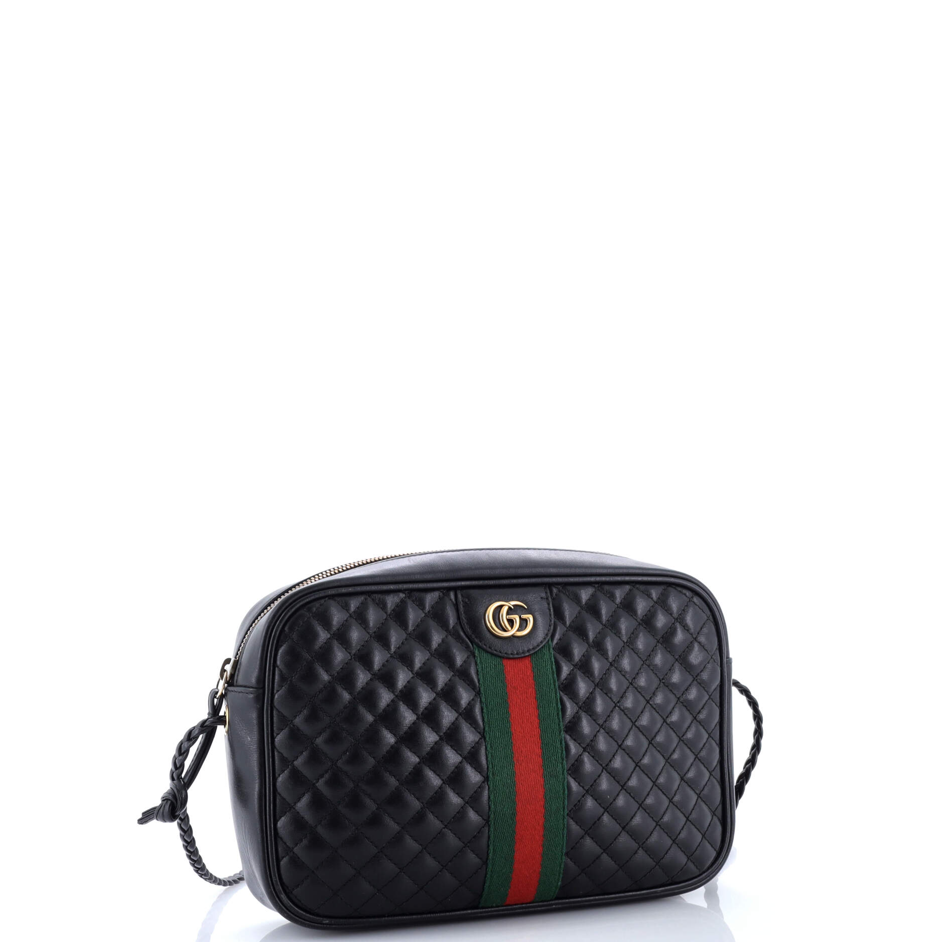 Trapuntata Camera Bag Quilted Leather Small