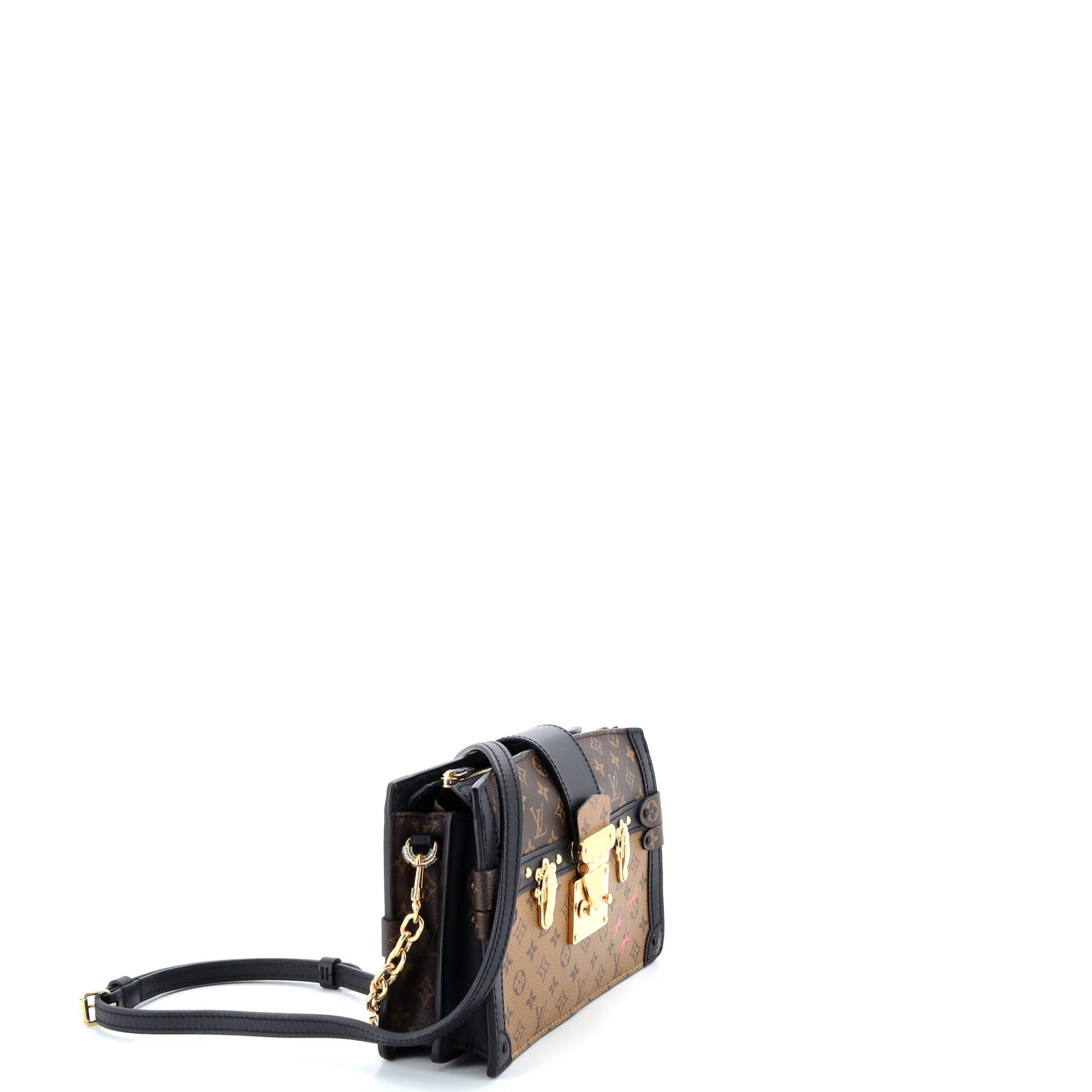 Trunk Clutch Reverse Monogram Canvas