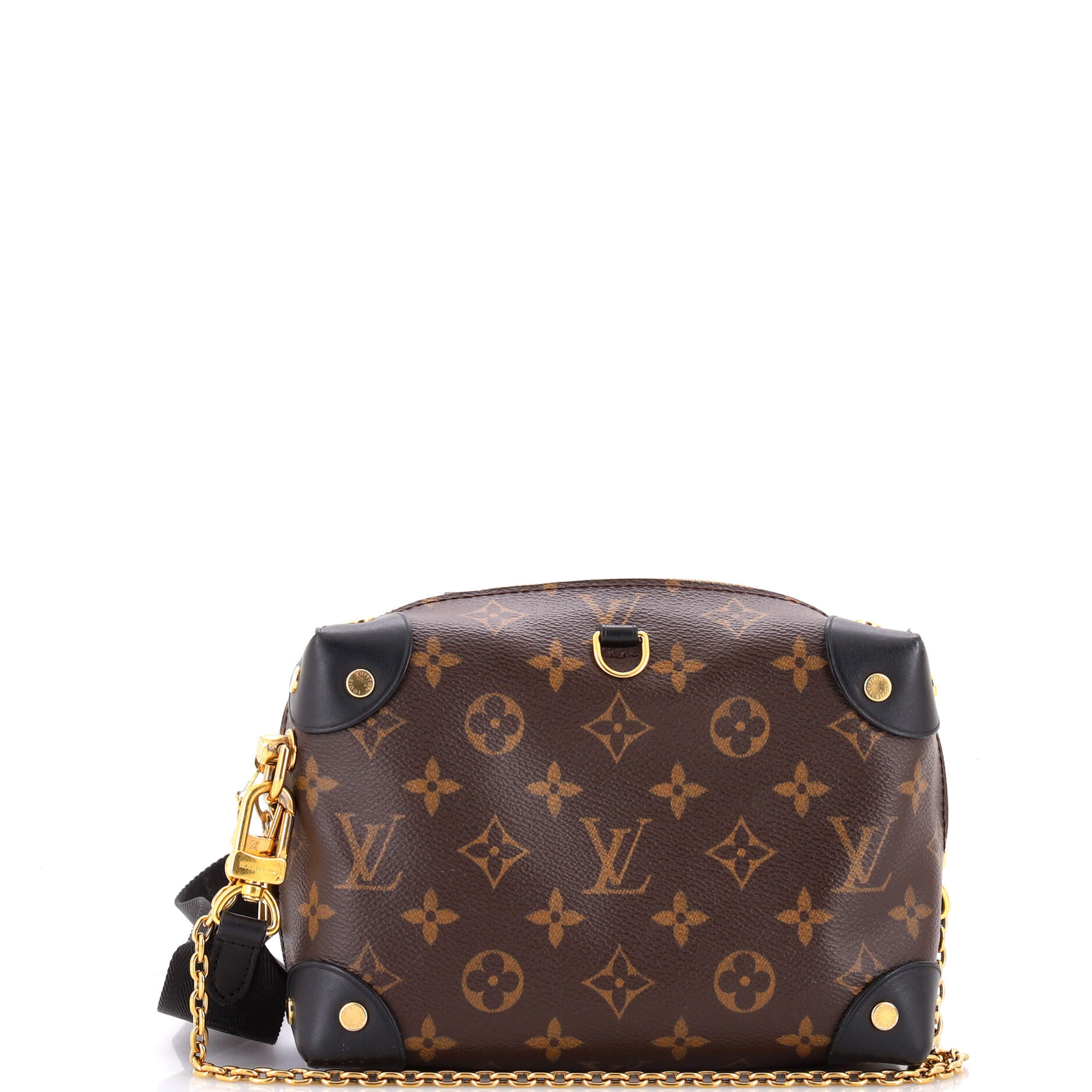 Petite Malle Souple Handbag Monogram Canvas