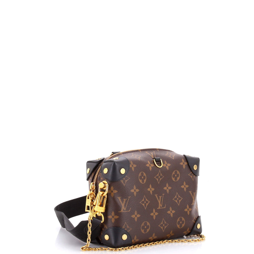 Petite Malle Souple Handbag Monogram Canvas
