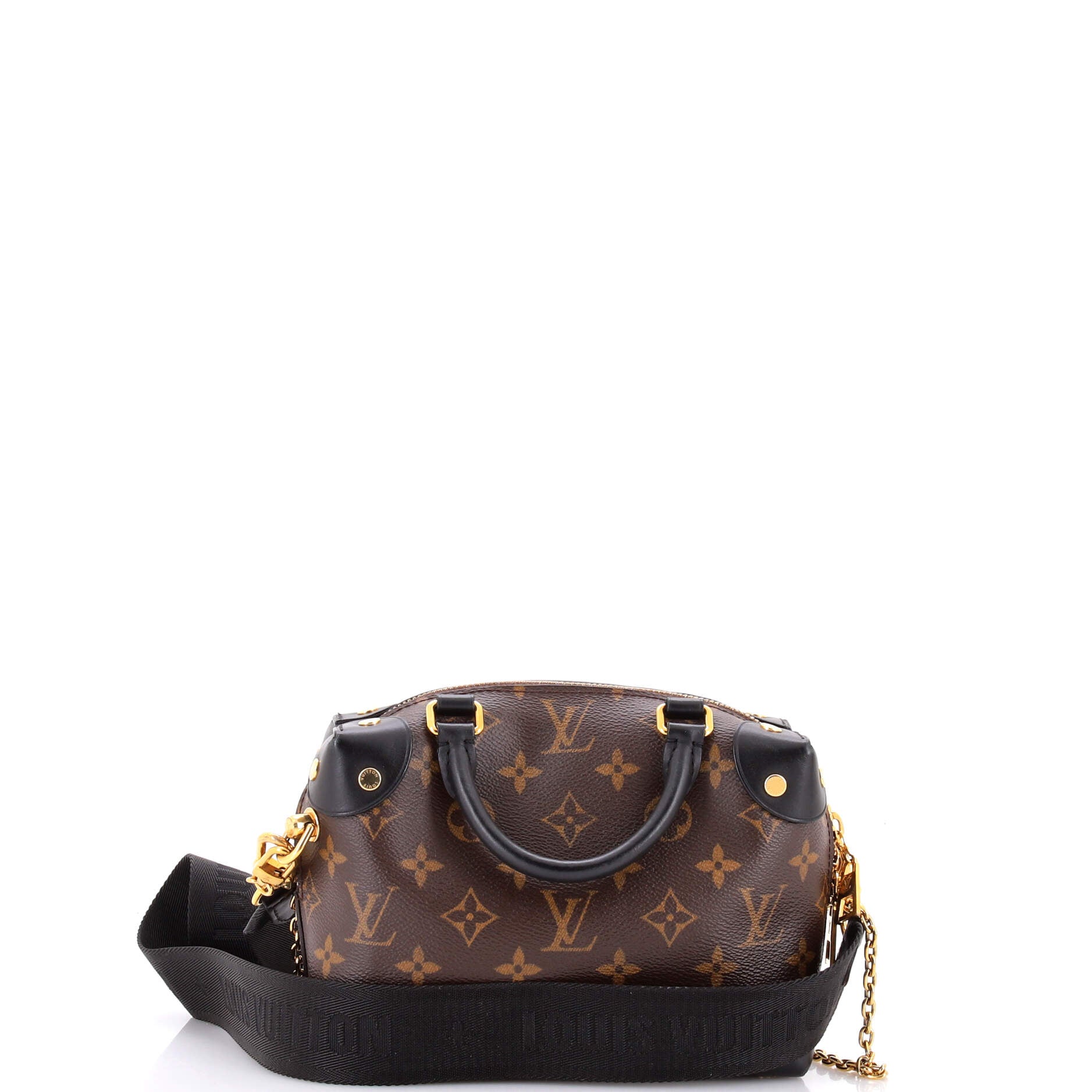 Petite Malle Souple Handbag Monogram Canvas