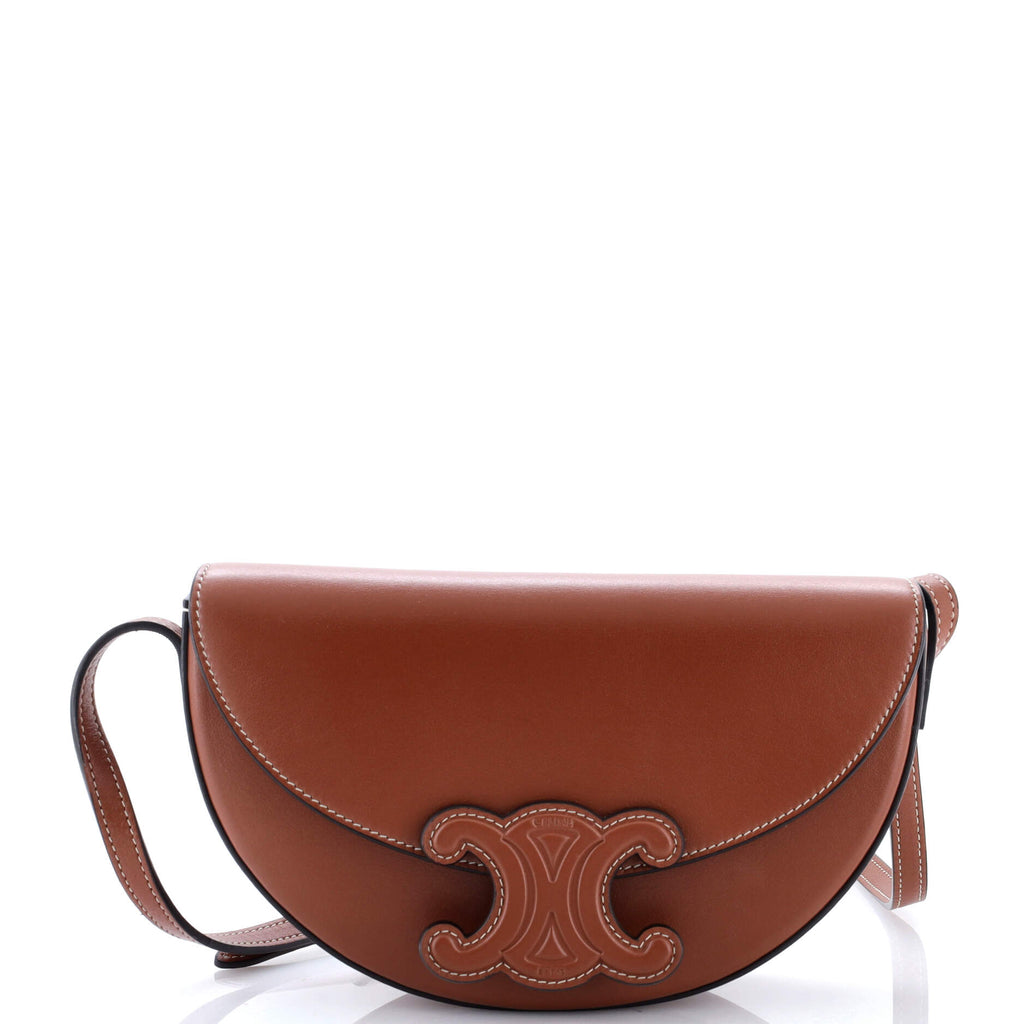 Cuir Triomphe Besace Flap Bag Leather