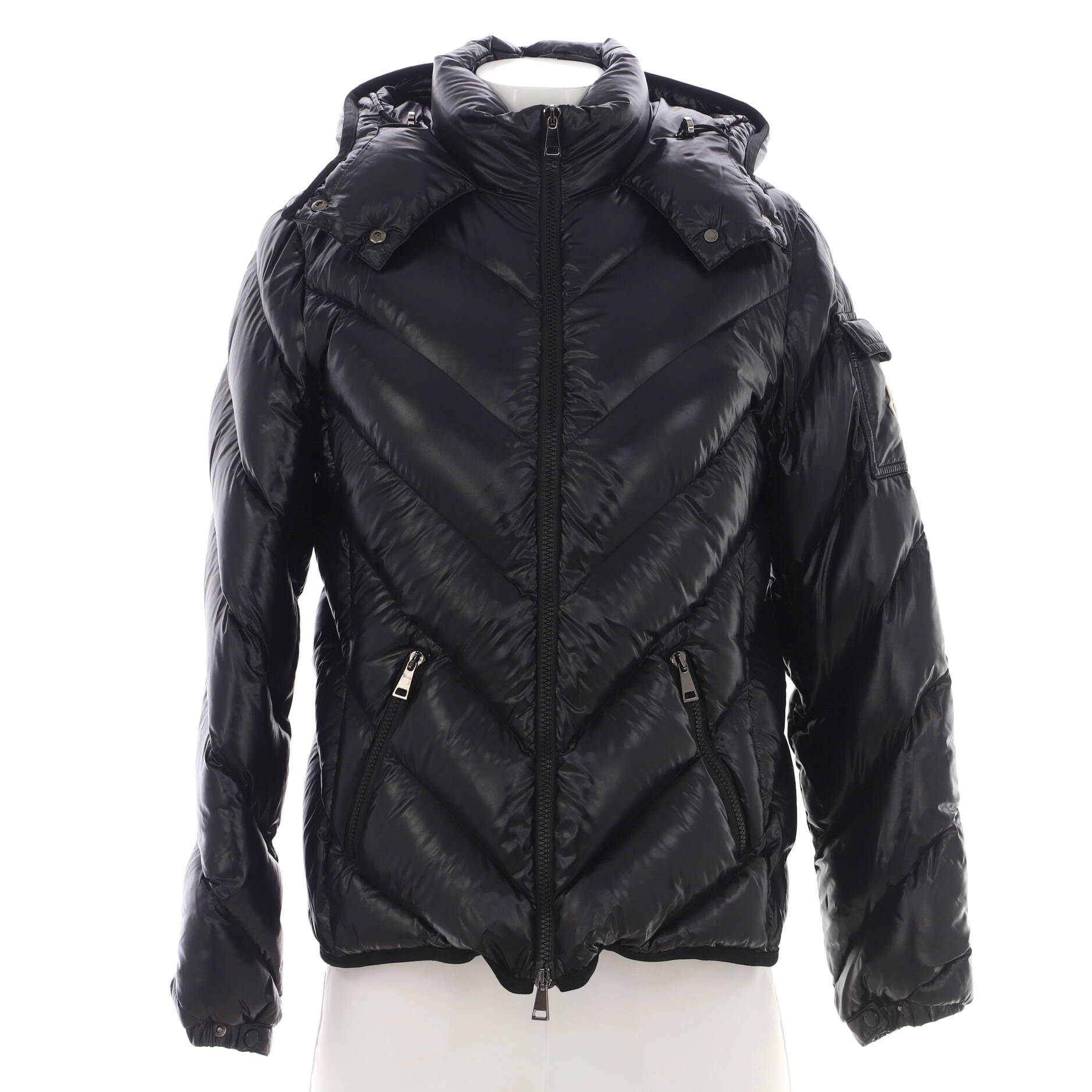 Women's Brouel Puffer Jacket Chevron Quilted Polyamide with Down