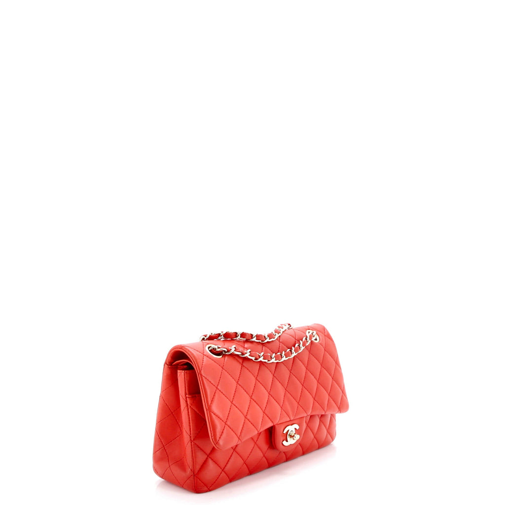 Classic Double Flap Bag Quilted Lambskin Medium