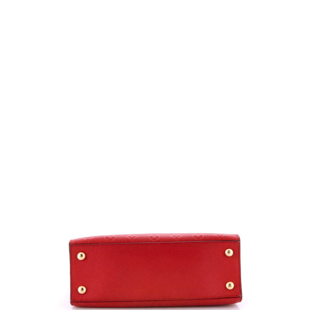Pont Neuf Handbag Monogram Empreinte Leather MM