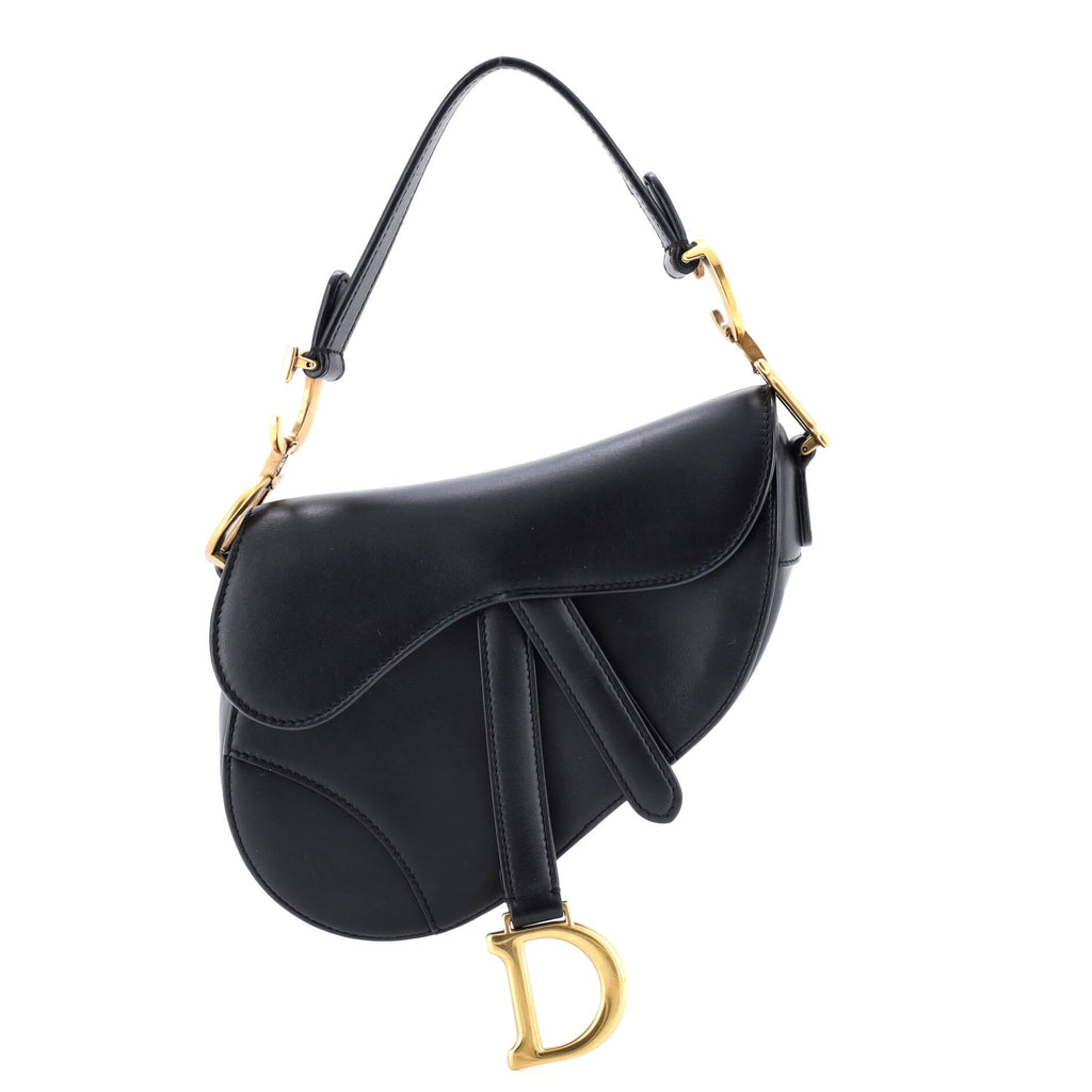 Saddle Handbag Leather Mini