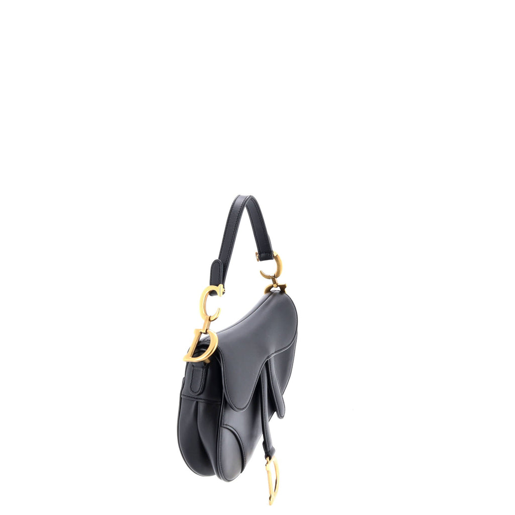 Saddle Handbag Leather Mini
