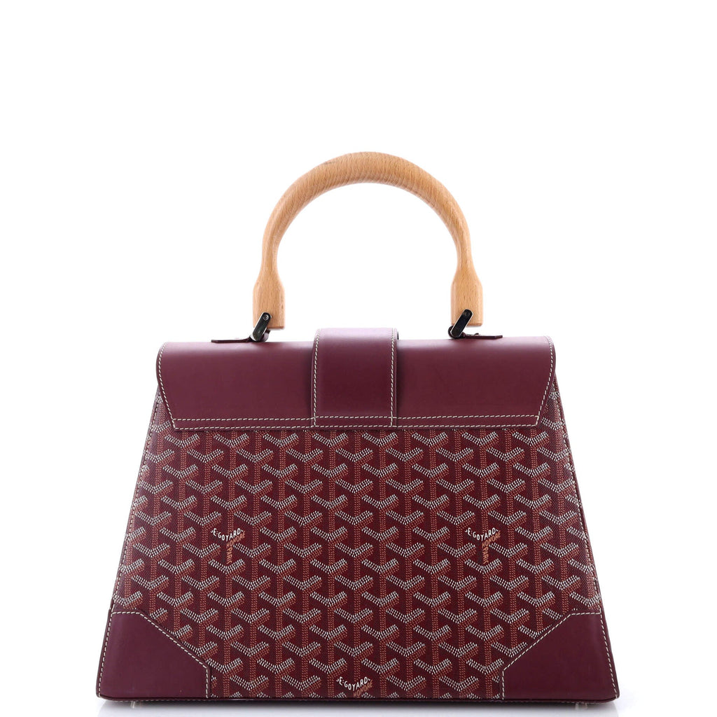 Saigon Top Handle Bag Coated Canvas with Leather MM