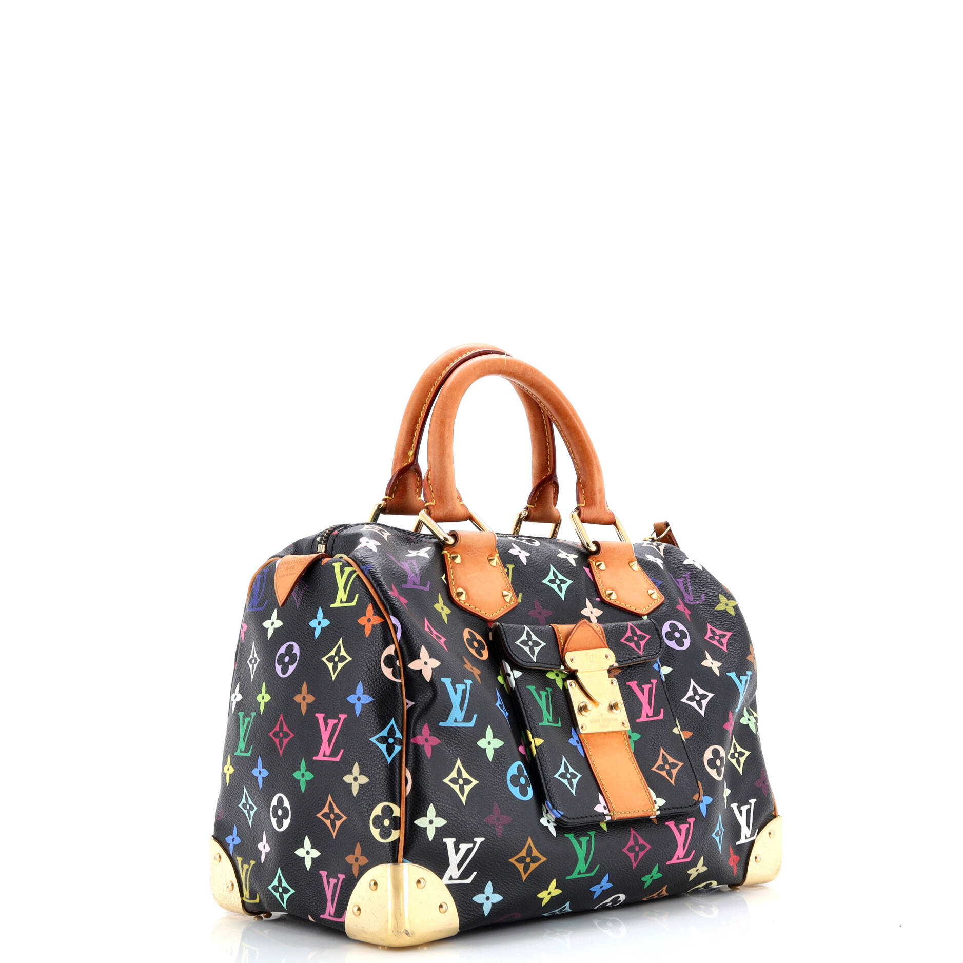 Speedy Handbag Monogram Multicolor 30