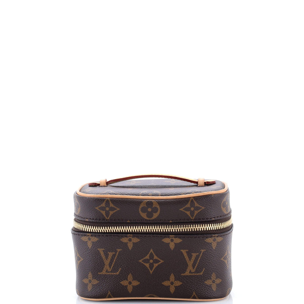 Nice Vanity Case Monogram Canvas Nano