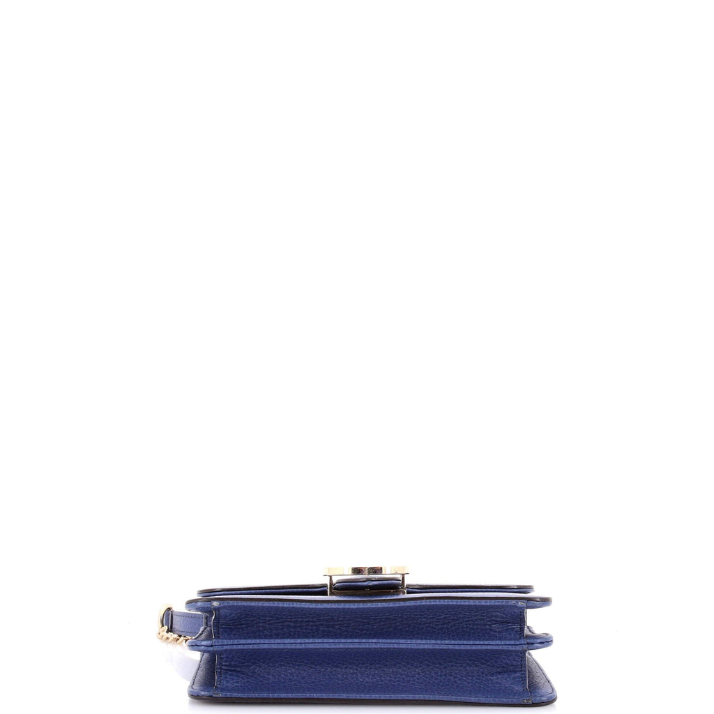 Interlocking Shoulder Bag Leather Small