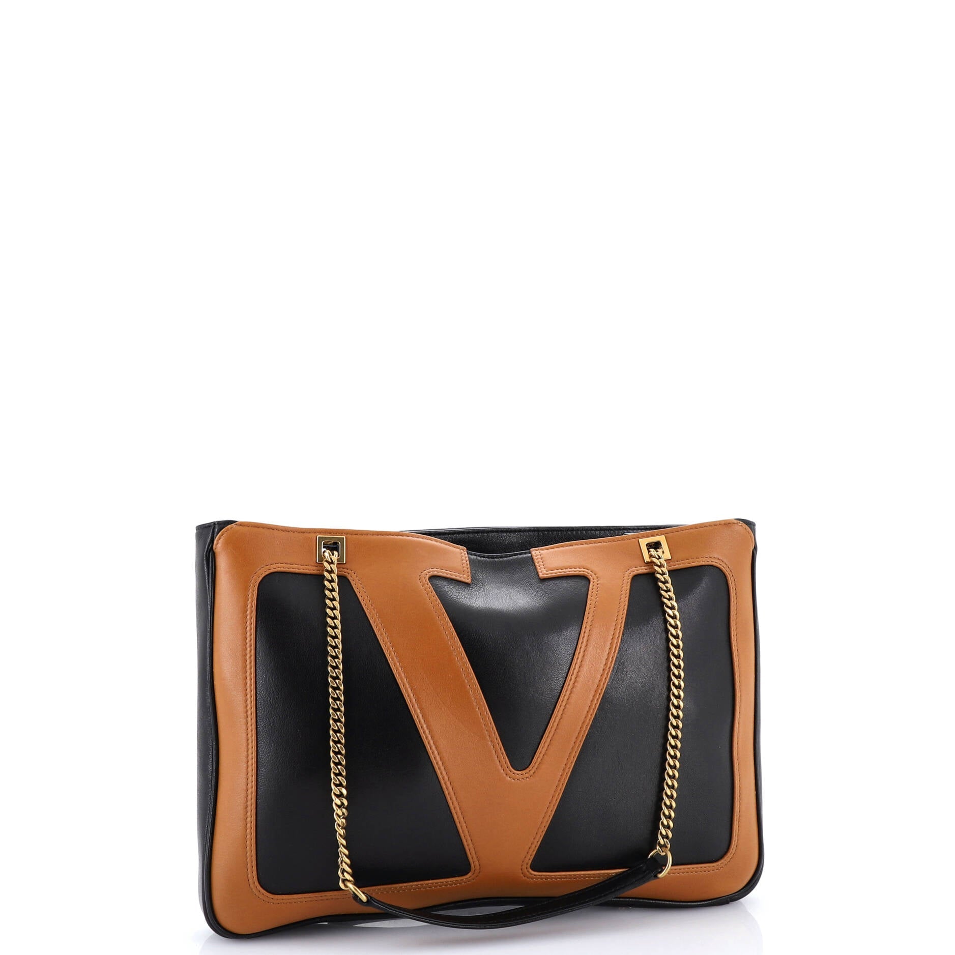 Viva Superstar Chain Tote Leather Medium