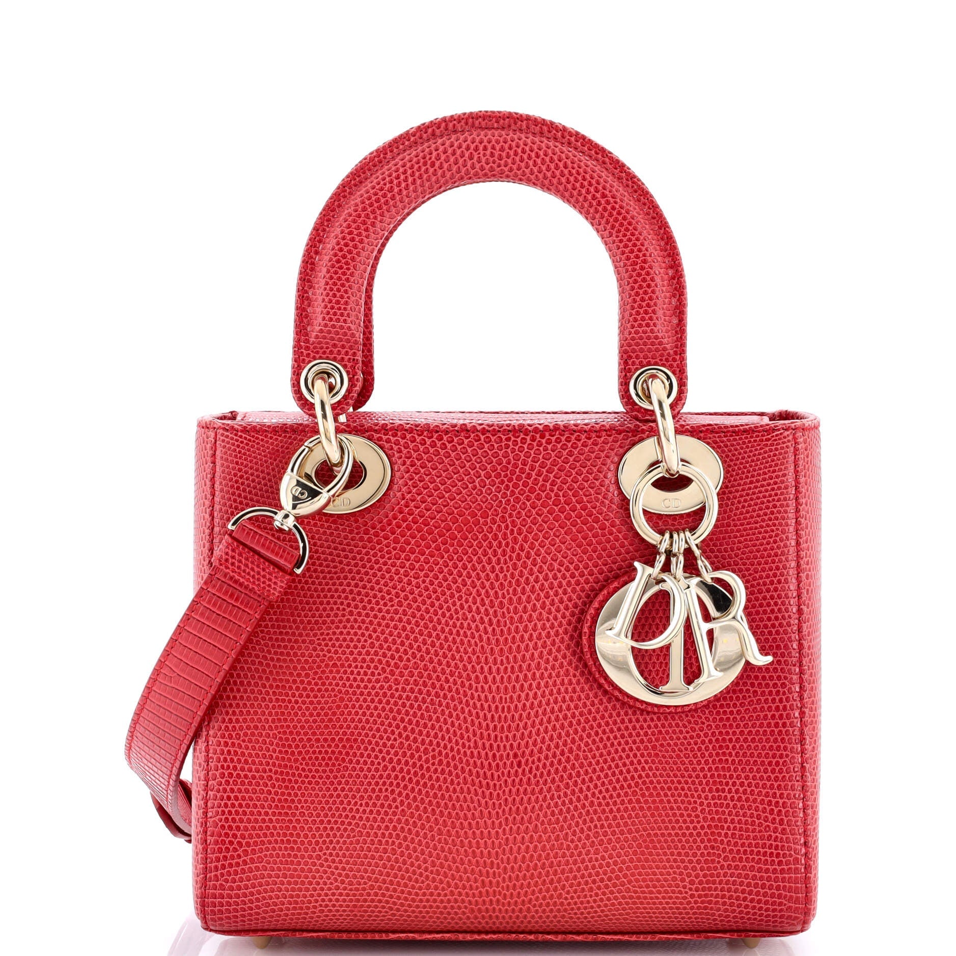 Lady Dior Bag Lizard Small