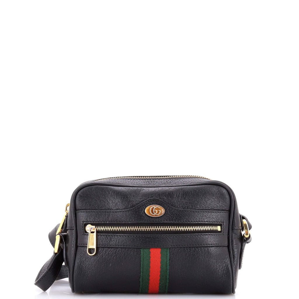 Ophidia Shoulder Bag Leather Mini
