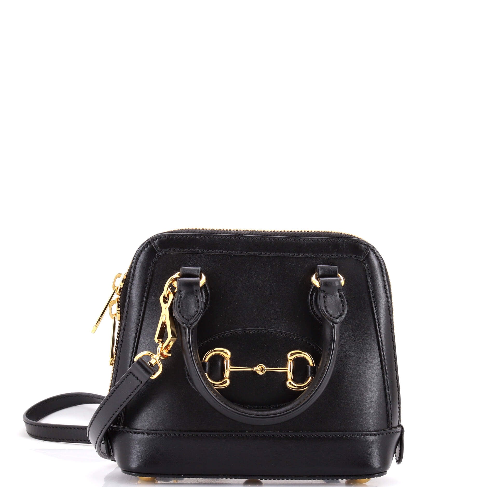 Horsebit 1955 Top Handle Bag Leather Mini