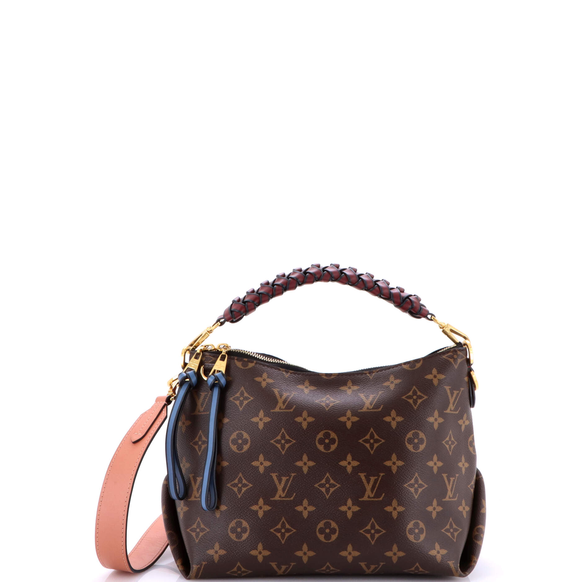 Braided Handle Beaubourg Hobo Monogram Canvas Mini