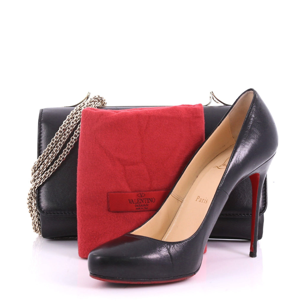 Va Va Voom Clutch Leather Medium