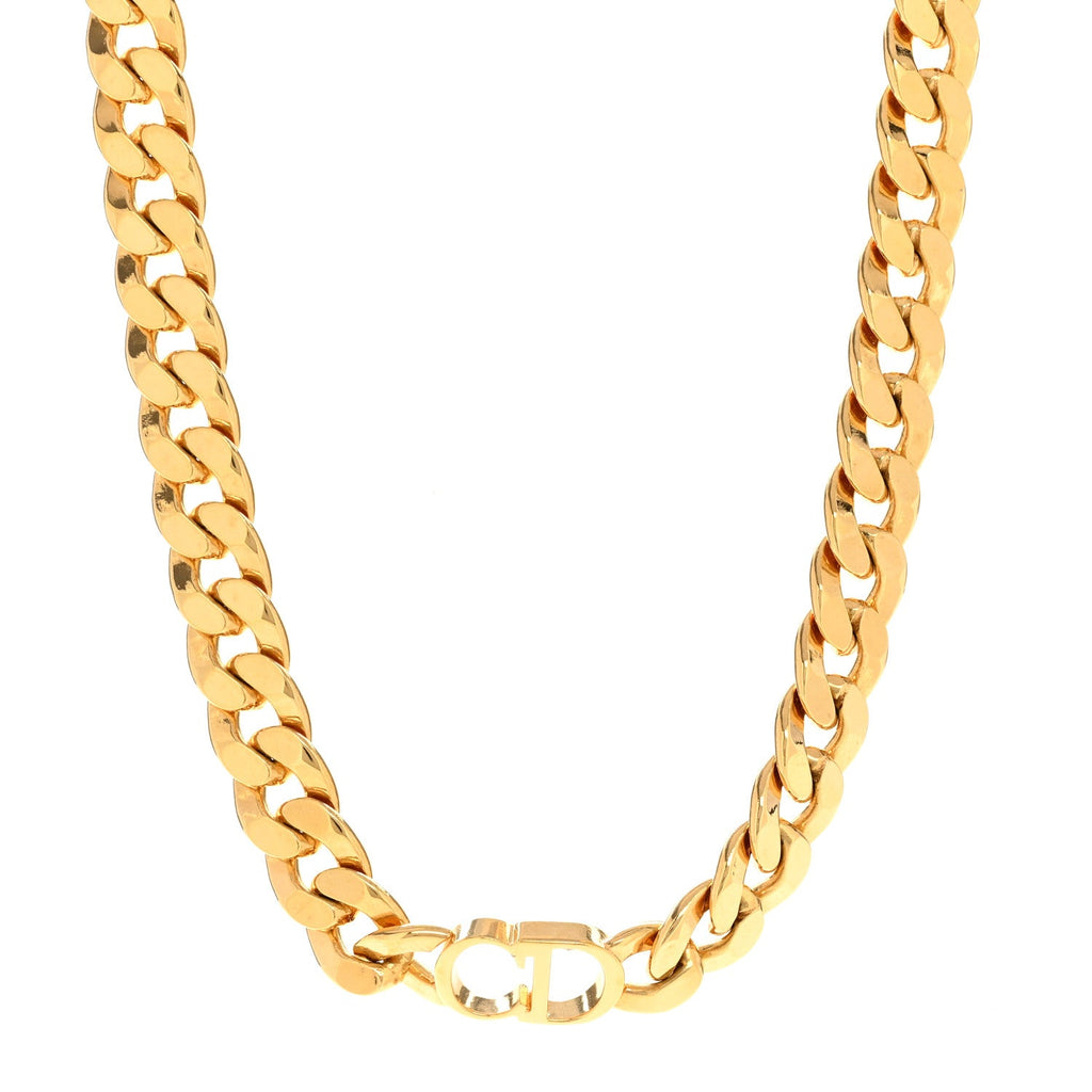 Metal Danseuse Etoile Chain Choker Necklace Gold