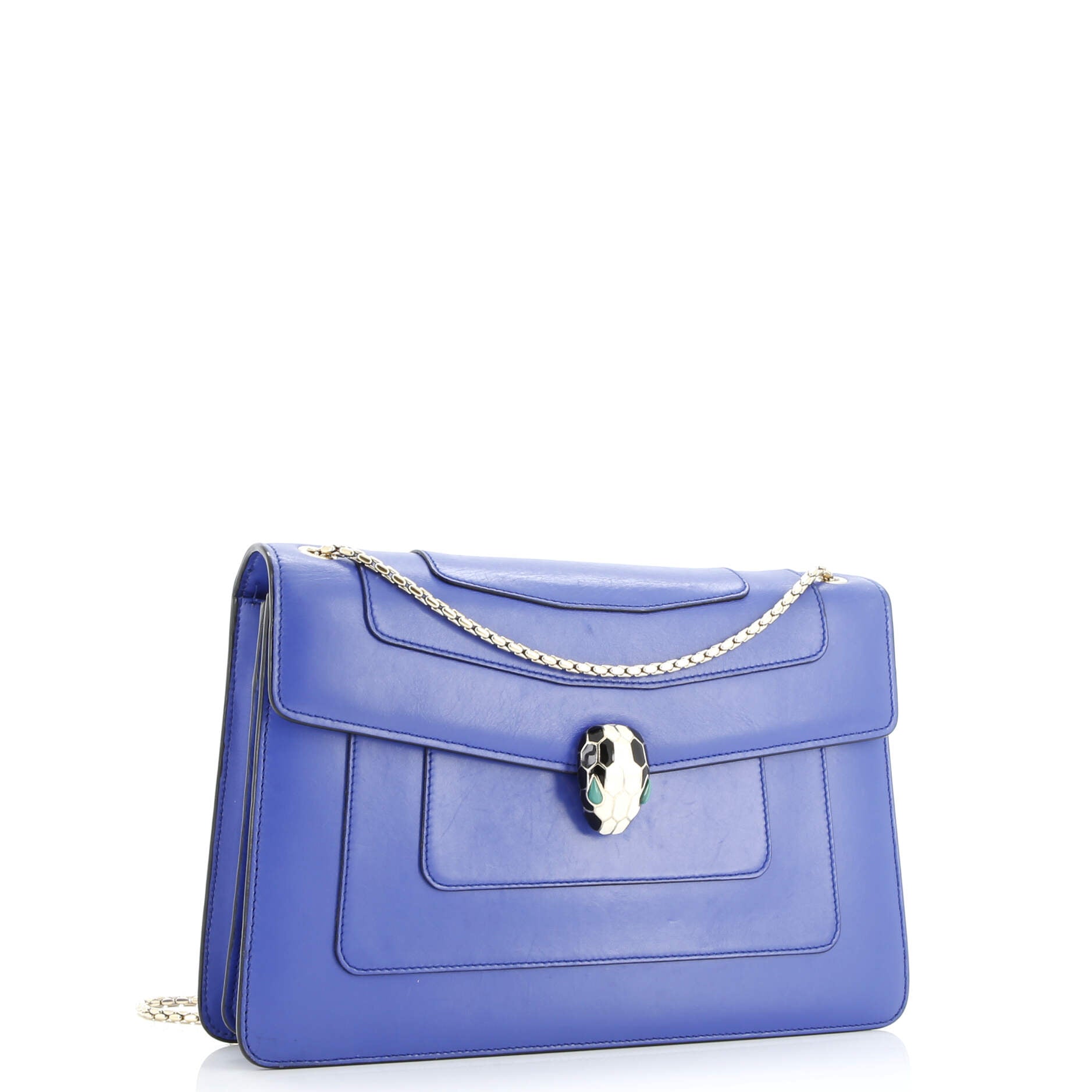 Serpenti Forever Shoulder Bag Leather Medium