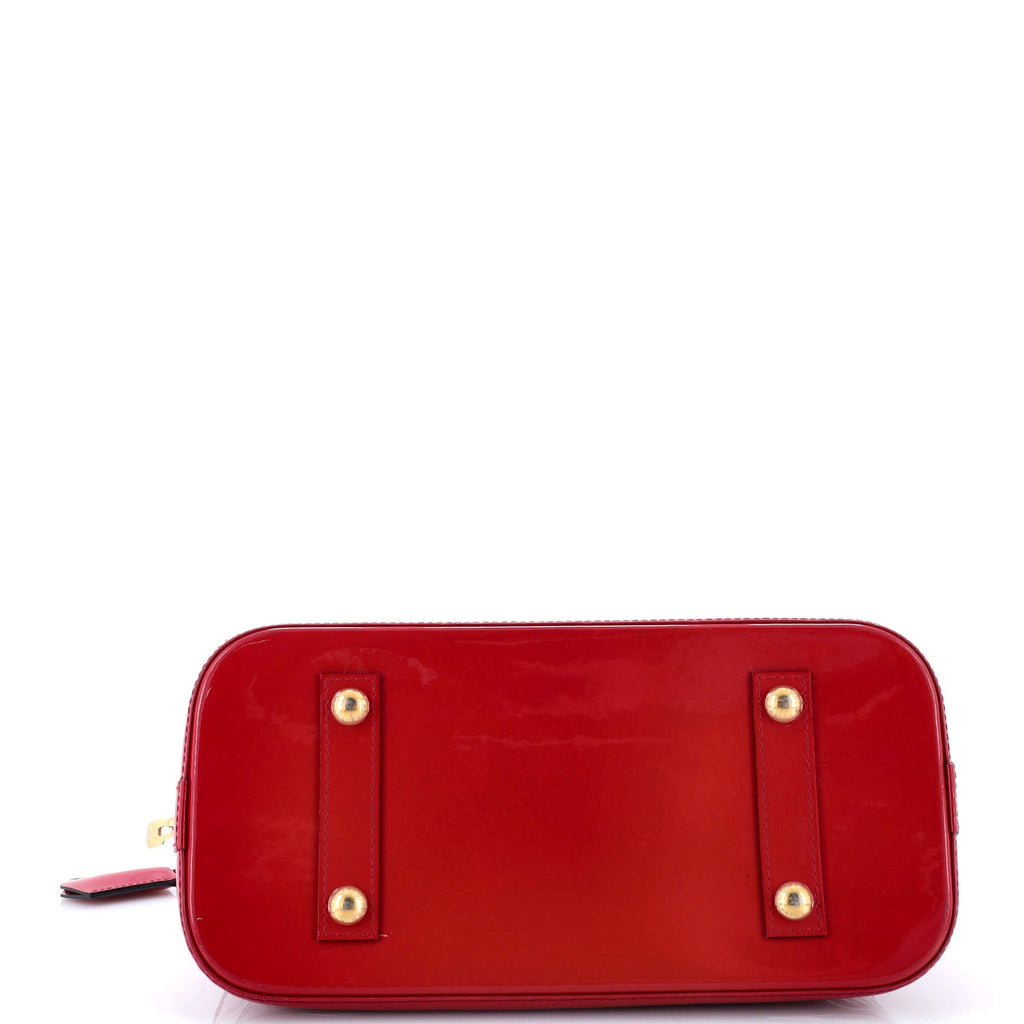 Alma Handbag Monogram Vernis PM