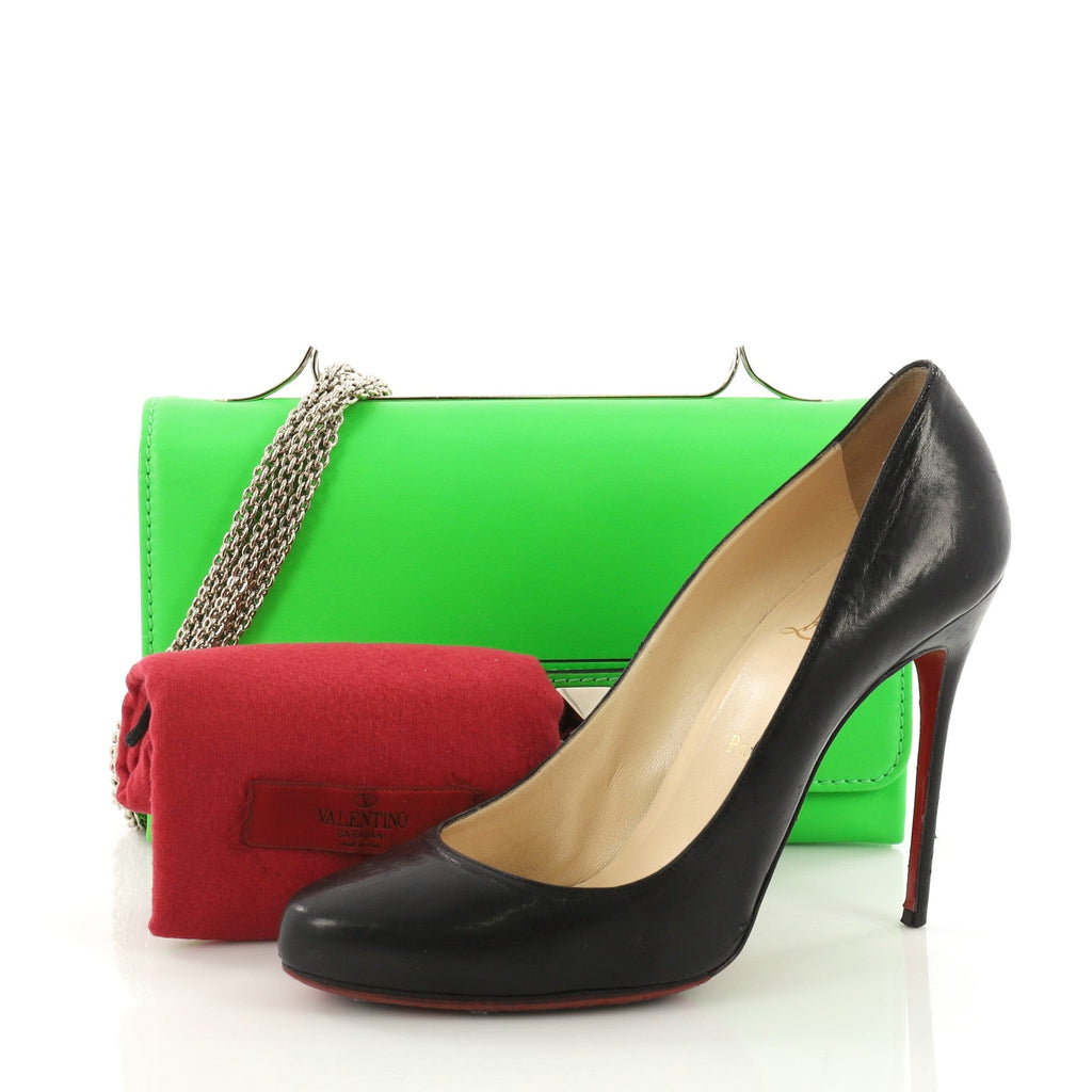 Va Va Voom Clutch Leather Medium