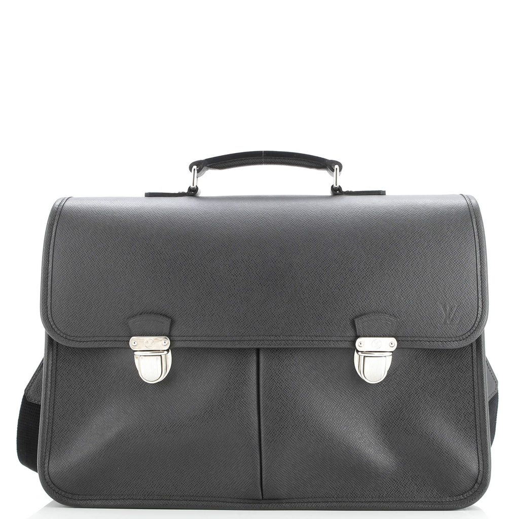 Anton Briefcase Taiga Leather