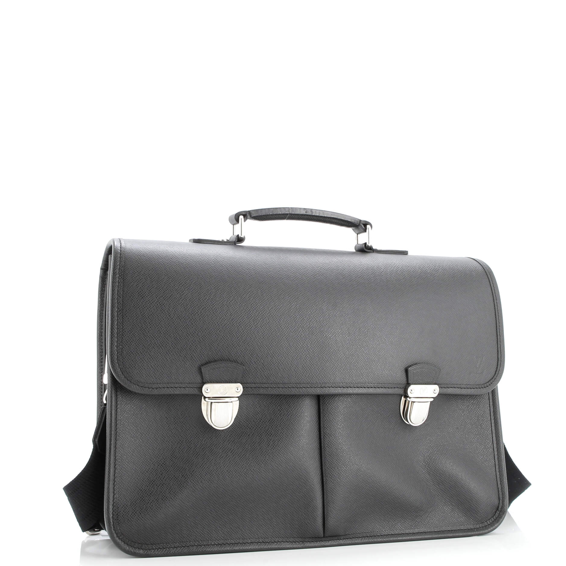 Anton Briefcase Taiga Leather
