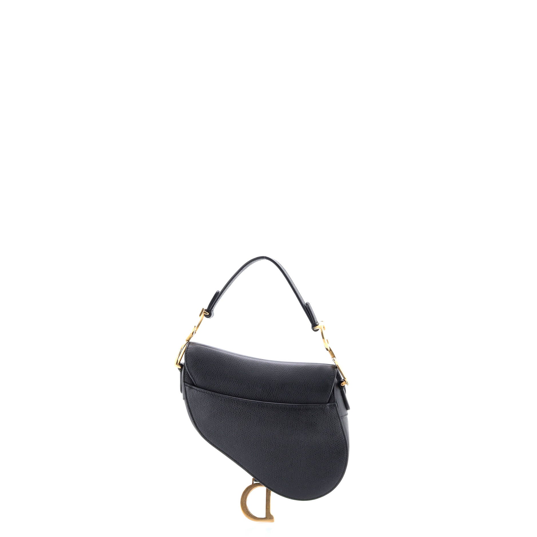 Saddle Handbag Leather Mini