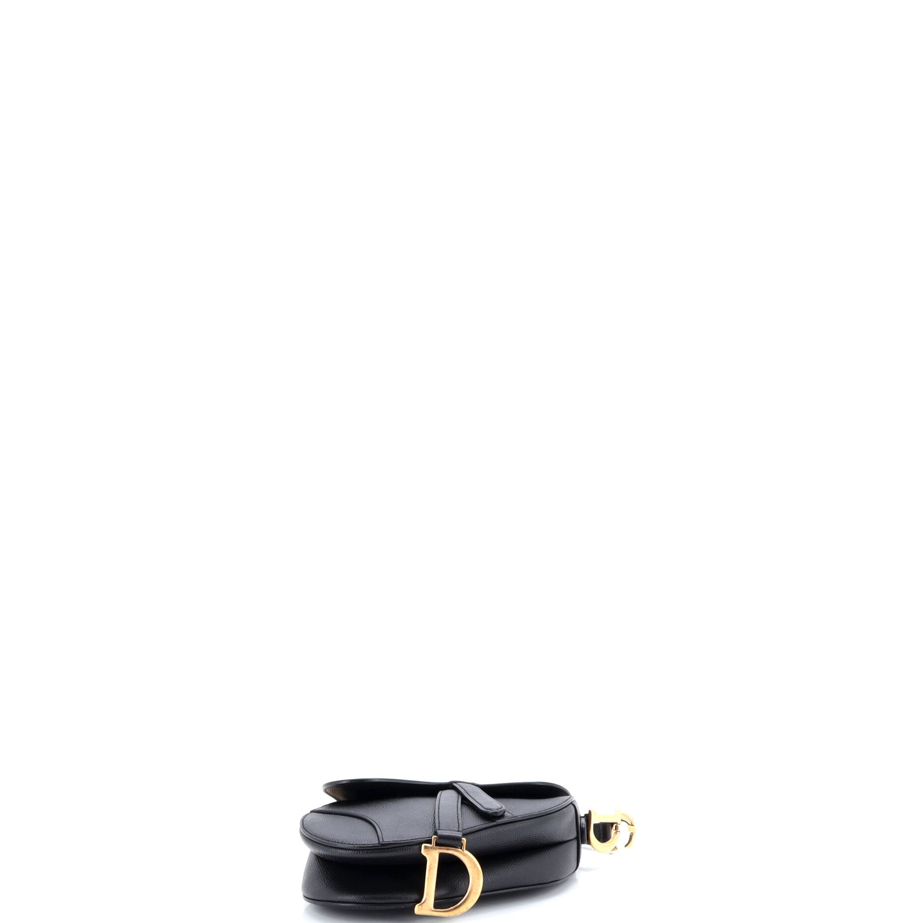 Saddle Handbag Leather Mini