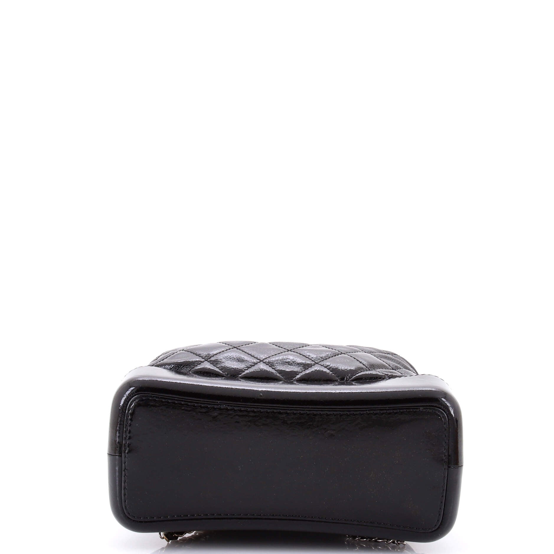 Gabrielle Backpack Quilted Goatskin and Patent Medium